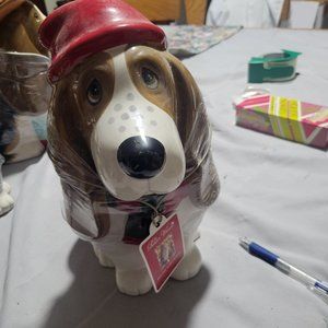 basset hound cookie jar